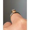 thumbnail image 4 of 2.50Ct Oval Cut Simulated Diamond 925 Silver Wedding Ring 14k Yellow Gold Plated, 4 of 5
