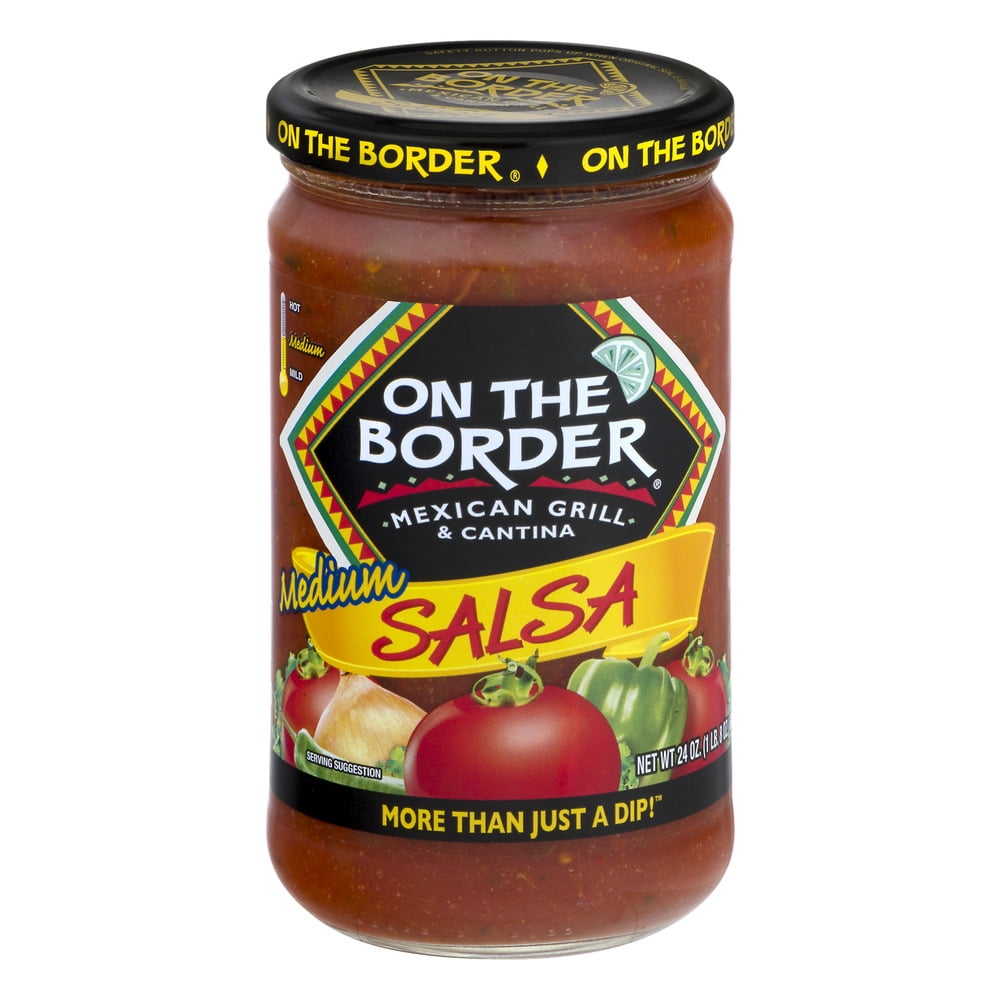 On The Border Original Medium Salsa, 24Ounce