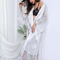 thumbnail image 4 of Peignoir de Bain pour Femmes Robes de Nuit Robes de Sommeil pour Femme Robes de Mariée Robes de Mariée Plus, 4 of 5
