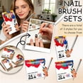 thumbnail image 3 of 12 Colors Nail Art Pens Set, 3D Nail Polish Pens, Quick-Drying Acrylic Paint Markers, 0.5mm Dotting Painting Liner Brush for DIY Nail Design, Home & Manicure Tools, 3 of 7