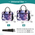 thumbnail image 2 of Skeleton and Butterflies Cooler Bag Lunch Bag Soft Cooler Cooling Tote Insulated Lunch Box for Adult Men Women, 2 of 6