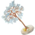 thumbnail image 1 of Woven Crystal Tree Adornment for Living Room Home Decor Blue Crystal Metal 1Pcs, 1 of 5