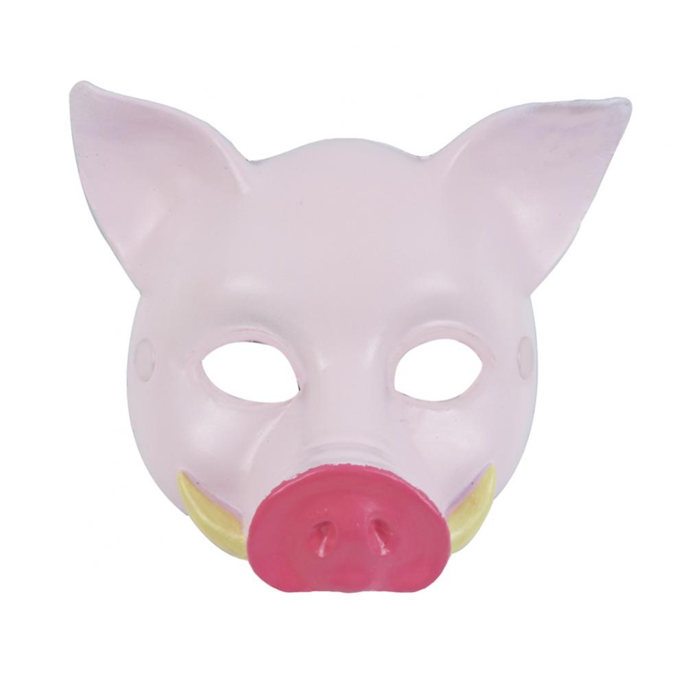 1Pc Kids Halloween Pig Head Masks Children Halloween Cosplay Prop Party