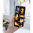 thumbnail image 5 of FINCIBO Soft TPU Black Case Slim Cover for Samsung Galaxy S20 6.2" 2020 (NOT FIT Samsung Galaxy S20+ Plus 6.7" 2020), Mixed Oil Paint, 5 of 5