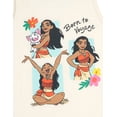 thumbnail image 4 of Disney Moana Toddler Girls' T-Shirt, Tank Top and Mesh Shorts Set Tusk Tropical, 4 of 6