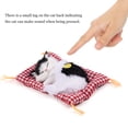 thumbnail image 2 of Muñeco de peluche con sonido de gato de simulación Nikou para decoración del hogar Blanco y Negro, 2 of 15