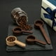 thumbnail image 3 of Billuyoard Juego de cuchara medidora de 2 piezas para cocina, cuchara de de nogal versátil, cuchara de para cocina Juegos de servir café y té Nogal negro, 3 of 6