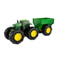 thumbnail image 3 of John Deere MT Tractor Farm Play Vehicle with Wagon Lights and Sound, 3 of 7