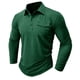 thumbnail image 1 of Blusas y camisas de manga larga con cuello redondo para hombre, cuello redondo, botones, boca plana, deportivas para hombre, blusas y camisas de manga larga con cuello redondo para hombre, 1 of 7
