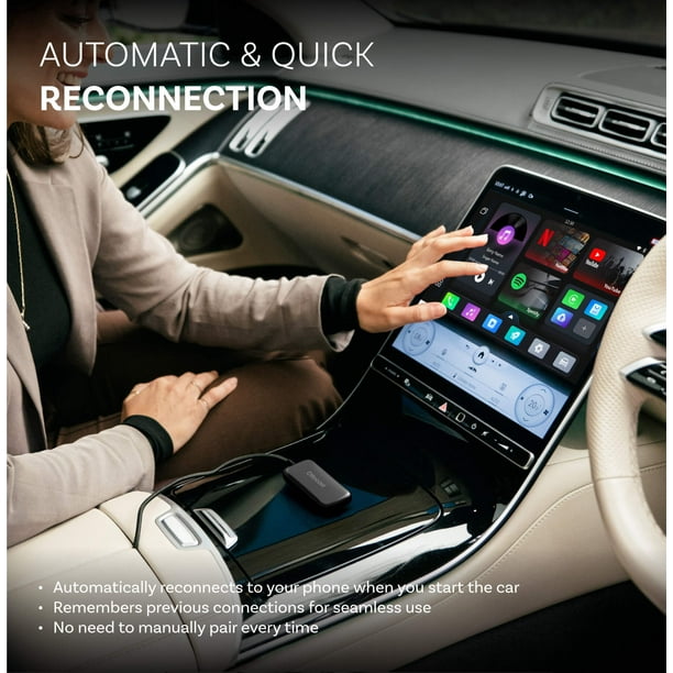 Ottocast Play2video Ultra Wireless CarPlay Android Auto Adapter