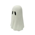 thumbnail image 2 of Paper Mache Ghost Tabletop Decoration, White, 11", Halloween, 2 of 6
