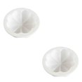 thumbnail image 4 of Matsuzay Molde de pastel de silicona 3D 8 pétalos Flor Sartenes Herramientas para hornear Mousse Postre de chocolate Molde Herramienta para pasteles Blanco 19.5*5*12.5 cm 2piezas Matsuzay CBP058280, 4 of 6