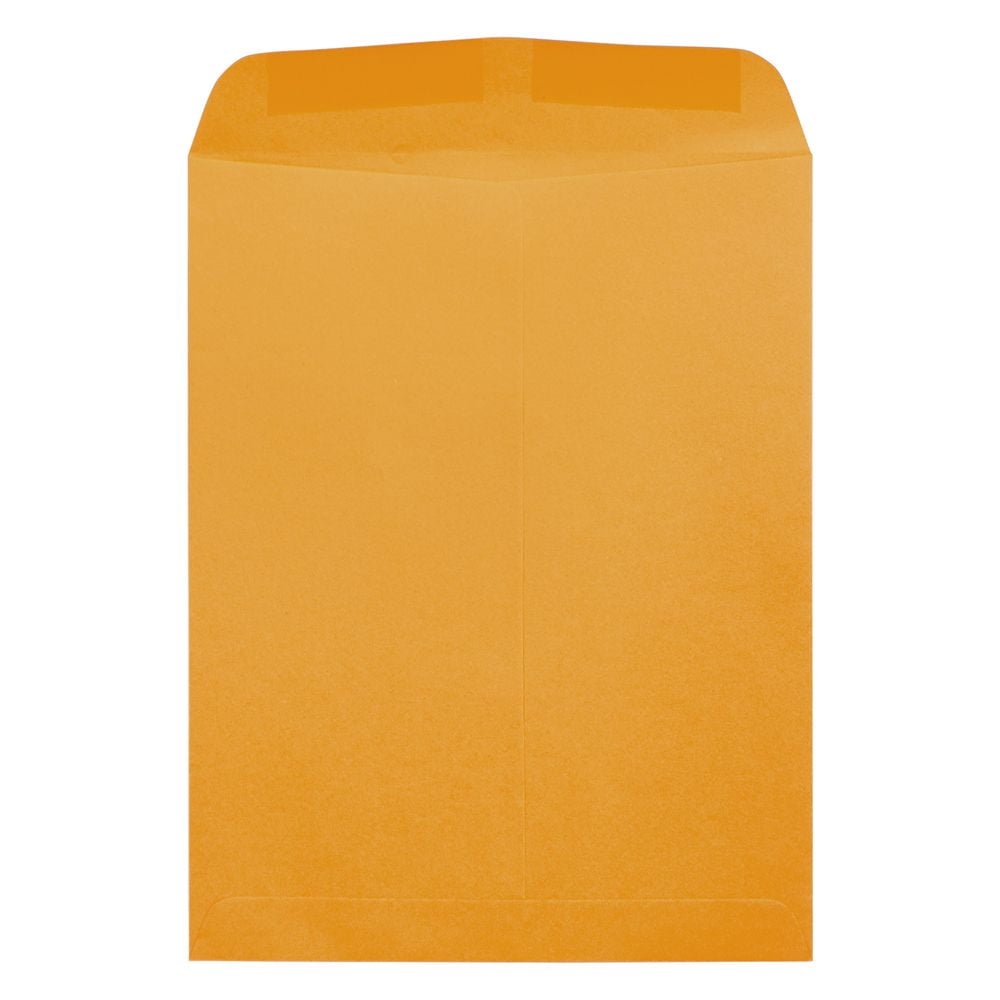 JAM Paper 12 x 15 1/2 Catalog Envelopes, Brown Kraft Manila, 100 per Pack