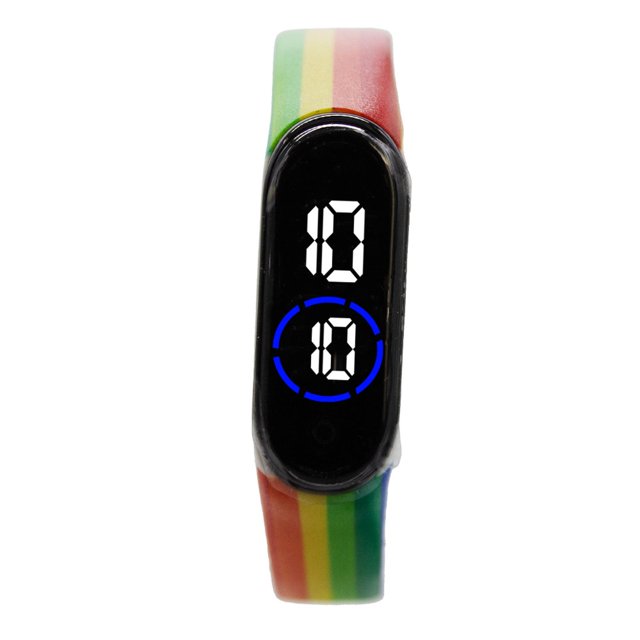 Reloj Digital Zeit Unisex Casual Correa De Plástico Luz Led multicolor 40mm Zeit CB00022915