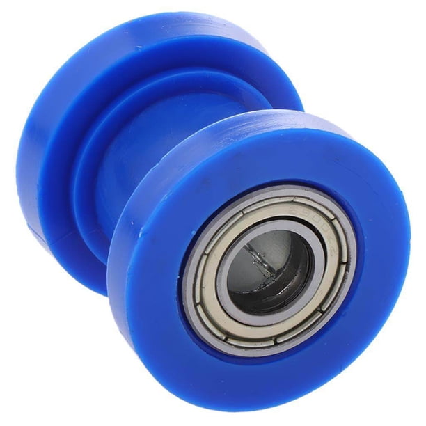 Kettenrolle 10 Mm – Motorrad Kettenspannrolle, Radführung Für Street Bike, ATV & Dirt Pit Bike (blau)
