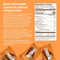 thumbnail image 4 of (Pack of 6) Unreal Chocolate Bar Dark Caramel Peanut Nugget 3.4 Oz, 4 of 8