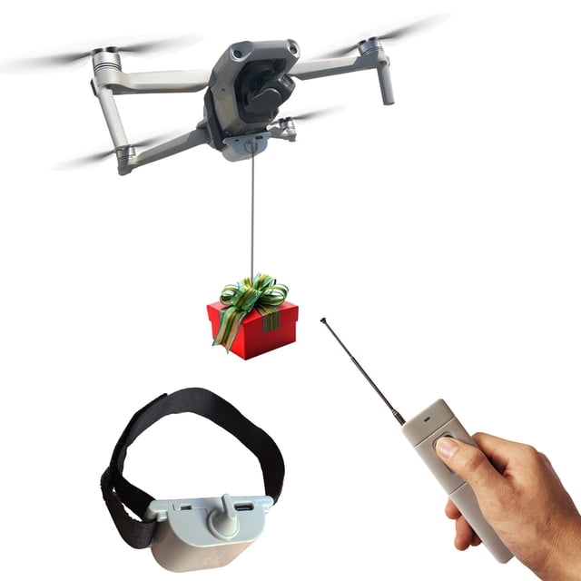 Dispositivo de lanzamiento del sistema Drone Airdrop para la serie DJI Mini4 Pro/Mini3/Mini2/Air3S/Air2/Air2S/Mavic 3