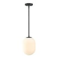 thumbnail image 5 of D324M-8P-MB Designers Fountain Noor - 1 Light Pendant-12.75 Inch Tall and 8.5 Inch Wide-Matte Black Finish, 5 of 8