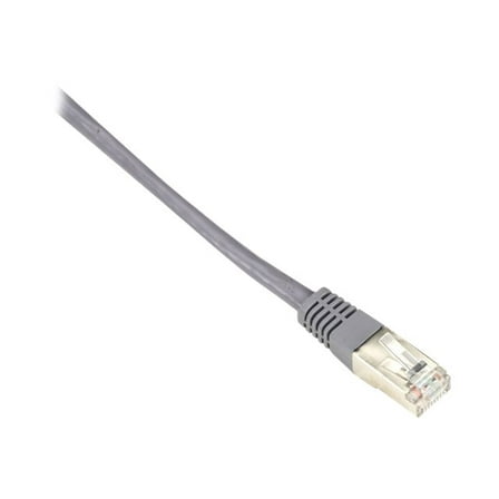 Black Box CAT5e 100-MHz Stranded Patch Cable Slim Molded Boot F/UTP CM PVC Gray 6FT