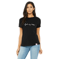 thumbnail image 2 of Found My Happy - String Of Words Embroidered T-Shirt, 2 of 3
