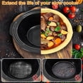thumbnail image 4 of EASTIN Slow Cooker Liners Fit for 8 Qt Crock Pot Silicone Cooking Bags Liners Divider Insert for Oval Or  Cooker Leakproof and Dishwasher Safe, 4 of 9