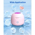 thumbnail image 5 of Dental Ultrasonic Retainer Cleaner Machine, 45kHz Dental Cleaning Pod with 2 Modes, Digital Timer & 200ML Capacity for Denture, Mouth Guard, Aligner, Night Guard, Braces, Toothbrush Head & Jewelry, 5 of 8
