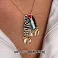 thumbnail image 2 of Necklace 3D Fashion Womens Titanium Steel Scarf Necklace Jewelry, 2 of 8
