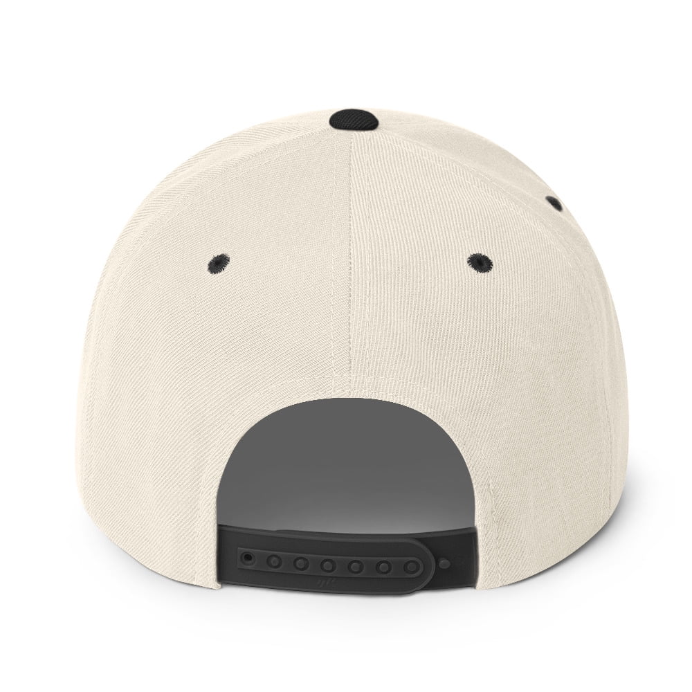 Team Rocket Snapback Hat (Natural/ Black)