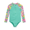 thumbnail image 1 of Harry Bear Tropical Long Sleeve Swimsuit Sizes 6-14, 1 of 3