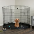 thumbnail image 3 of PETMAKER Indoor/Outdoor Dog Playpen with Eight 24x42in Extra-Tall Panels, Gate, and Fabric Bottom, 3 of 11