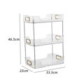 thumbnail image 3 of Baohd Cosmetic Storage Rack Organizer Shelf for Kitchen Home Pantry Countertop Clear, 3 of 8