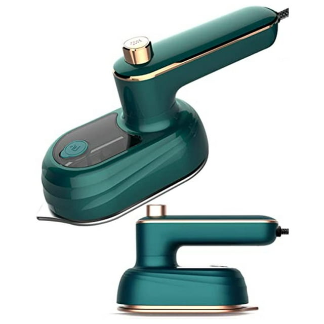 Mini Iron for Clothes Portable Handheld Steam Iron Non-Stick Ceramic Soleplate Fast Heating for Home Traveling