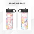 thumbnail image 4 of Lsque Sanrio Pattern 18oz Sports Insulated Kettle With Straw Insulated Water Bottle Insulated Tumbler For Men Womans Sports Insulated Kettle, 4 of 8