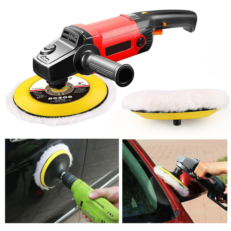 Car Detailing Accessories Hook-and-Loop Abrasive Polisher Pad