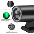thumbnail image 3 of Smart RGBCW Up and Down Outdoor Wall Lights 120W, Dual Beam LED Wall Sconce with App & RF Control, 2700K-6500K Adjustable White, Color Changing Dimmable Exterior Light for Porch, Patio, Garage（2Pack）, 3 of 8