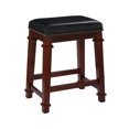 thumbnail image 1 of Brady Backless Black PU Counter Stool, 1 of 7