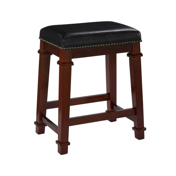 Brady Backless Black PU Counter Stool
