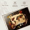 thumbnail image 6 of Elephant Stock Spices World Map Wall Art - Horizontal Canvas Wall Art - Kitchen Wall Decor - Food And Drink Canvas - Brown And Red Decor - 24" x 16", 6 of 8