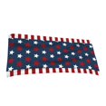 thumbnail image 2 of CuiLiyq 4th of July Patriotic Beach Towel, Red White Blue Stars Striped Bath Towel, Independence Day Decorations Soft Absorbent Quick Dry Oversized Bathroom Pool Blanket, 59" x 27.5", 2 of 6