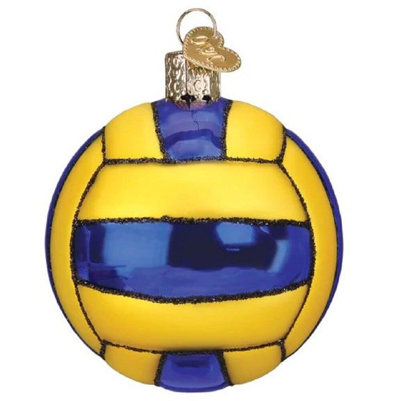 Old World Christmas Water Polo Ball Glass Blown Ornament for Christmas Tree