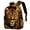 Color3, variant on Lightweight Backpack Chinese God of Wealth School Bag Travel Laptop Daypack for Men Women Casual Rucksack