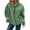 Green, variant on ManxiVoo Women's Half Zip Pullover Sweatshirt Oversized Soft Fuzzy Sweater with Pockets Cozy Winter Wear L Size Black