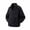 Black, variant on Men's UPF50+ Sun Protection Windbreaker Athletic Shell Jacket Stand Collar Lightweight Color Block Coat for Hiking Running Travel Fall, Black, M