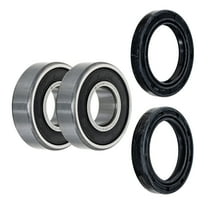 Niche Wheel Bearing Seal Kit for Kawasaki ZX7 ZX750F Ninja 6204-2RDQE6 MK1009006