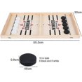thumbnail image 4 of Sling Puck Game, Fast Sling Puck Game Hockey Game Wooden Board Game For Kids And Adults, Family Game Sling Puck Winner Board Games For Birthday Party, 4 of 5