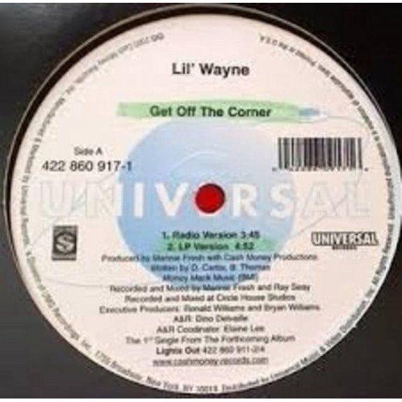Lil Wayne - Get Off the Corner - Vinyl