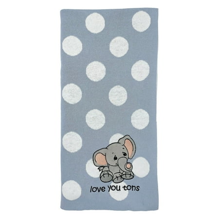 UPC: 0620281740251 | Precious Moments Jacquard Baby Blanket Blue