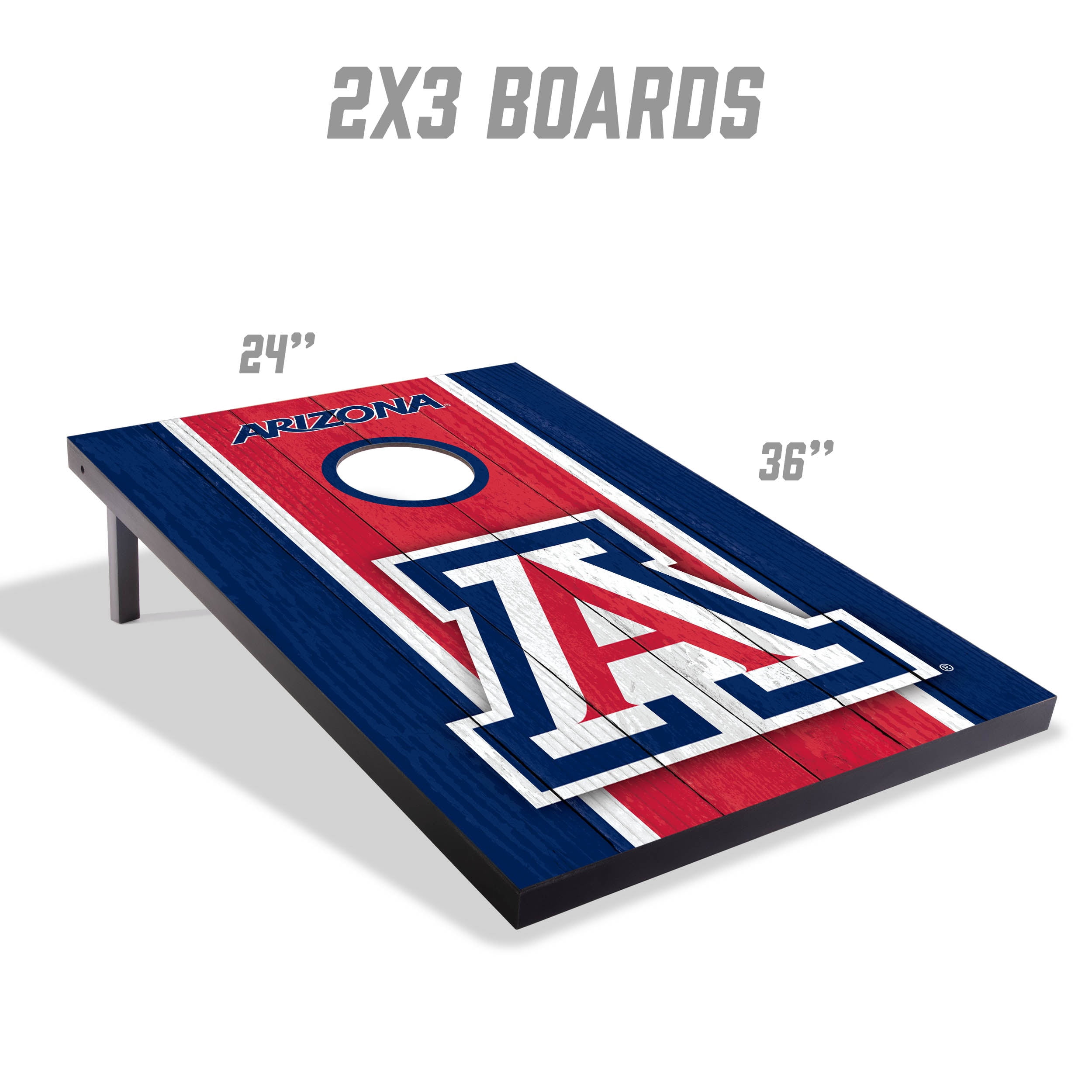 Arizona Wildcats 2x3 MDF Cornhole Game Set