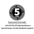 thumbnail image 6 of [UL Listed] OMNIHIL 8 Feet Long AC/DC Adapter Compatible with Beelink T45 Mini PC, 6 of 6