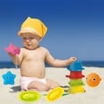 thumbnail image 4 of Dvkptbk Children's Fun Ocean Stacking Cup Parent-Child Bathroom Bath Toy 9PC, 4 of 7